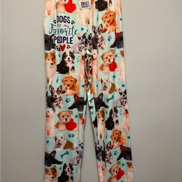 Brief Insanity Women's Dogs Are My Favorite People Leggings Size Small - Picture 4 of 7